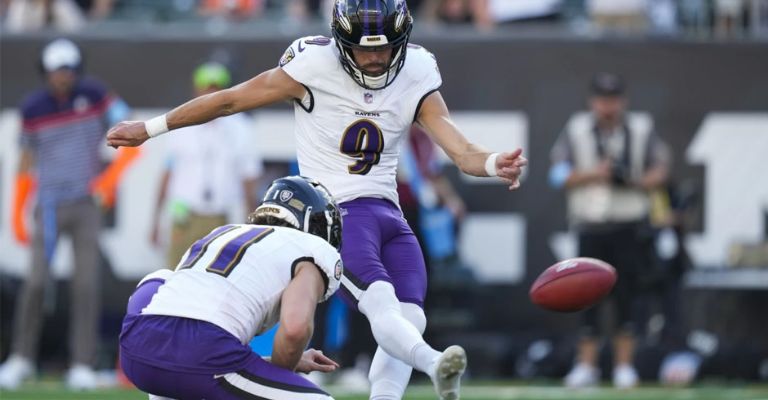 Un gol de campo de Tucker le dio el triunfo a Baltimore