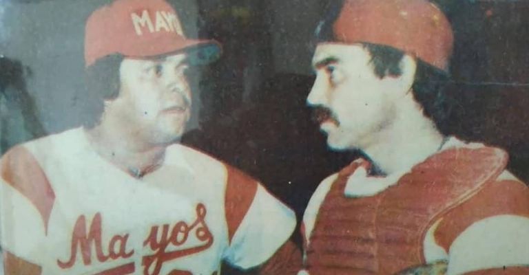 Fernando Valenzuela en su época con los Mayos de Navojoa.