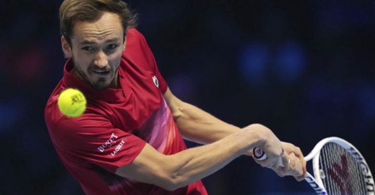 Medvedev no pudo ganar un solo partido