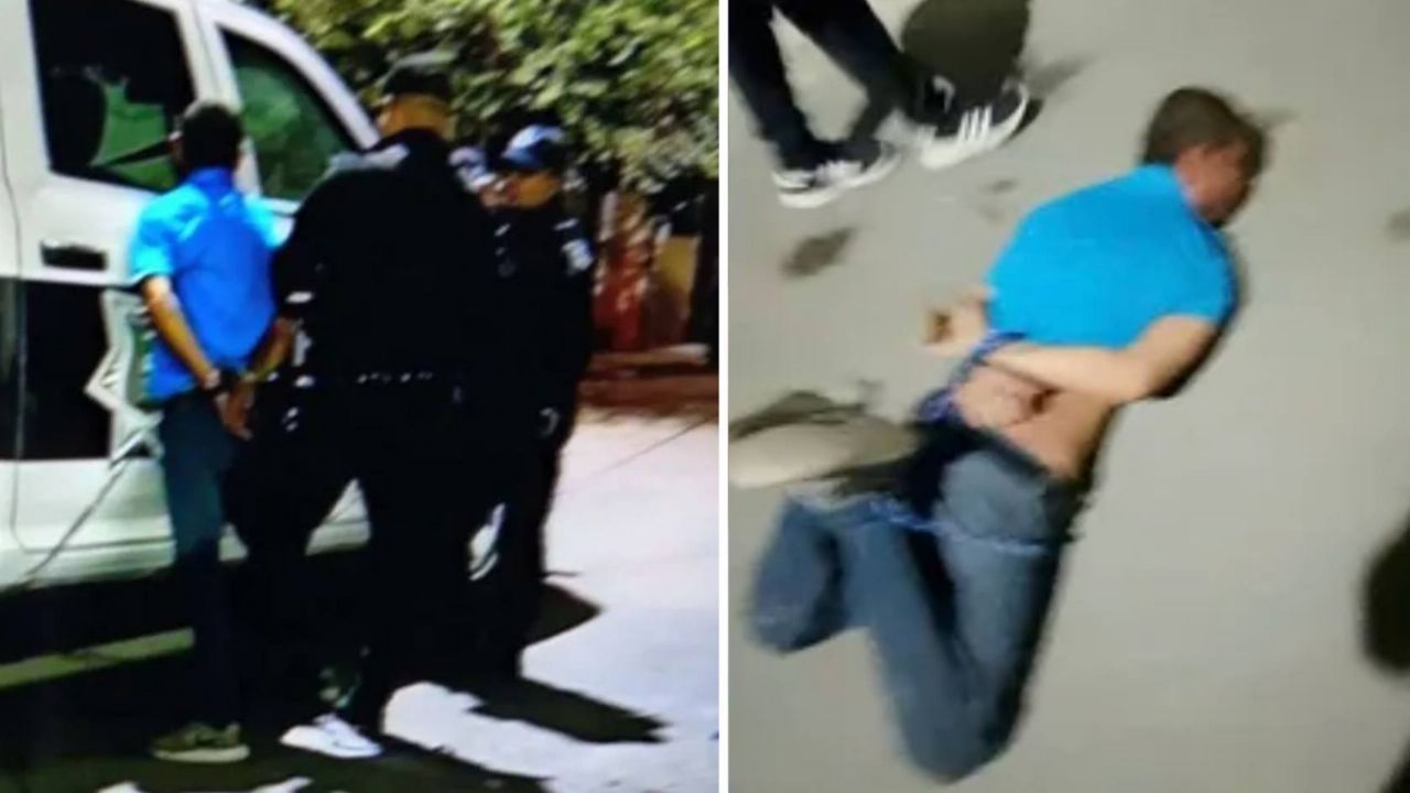 Hartos de los robos, vecinos en Nuevo León amarran a ladrón y lo dejan sobre la calle