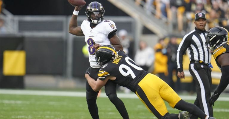 Lamar fue bien contenido por la defensiva rival