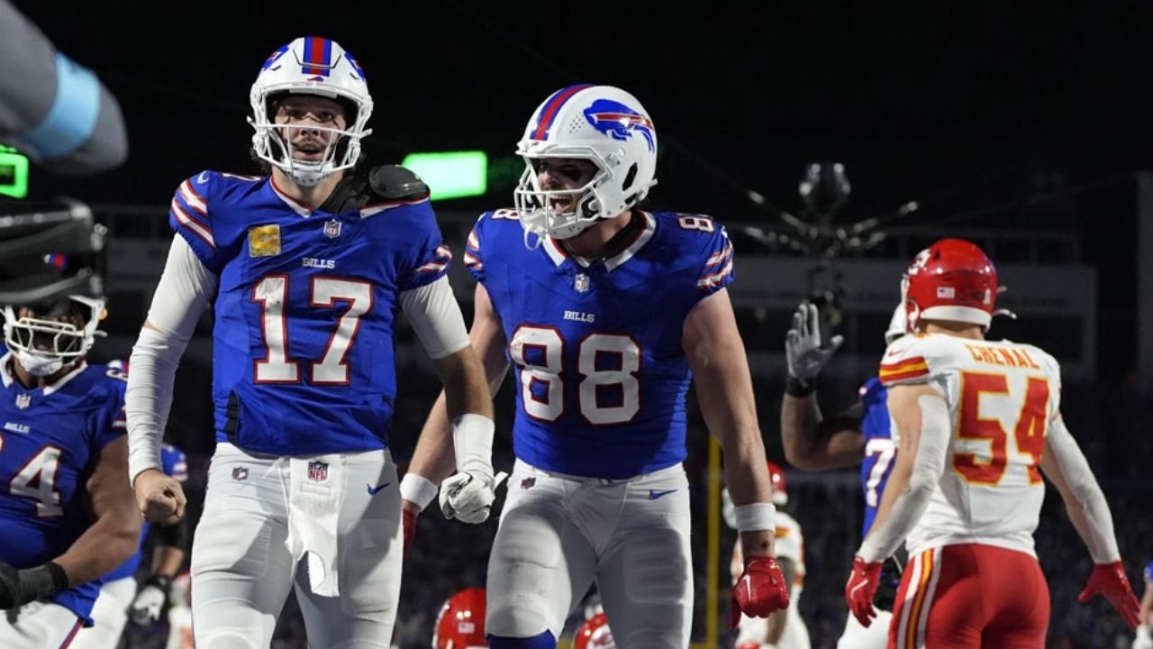 Los Bills embisten el invicto de los Chiefs y Buffalo derrota a Kansas City