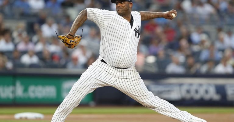 Sabathia brilló con el uniforme de los Yankees