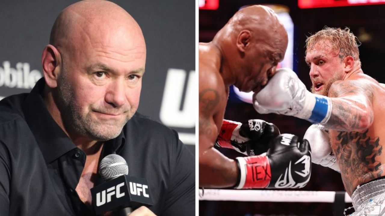 Dana White se le va a la yugular a Jake Paul: “No le pudo hacer una mier.. a Tyson”