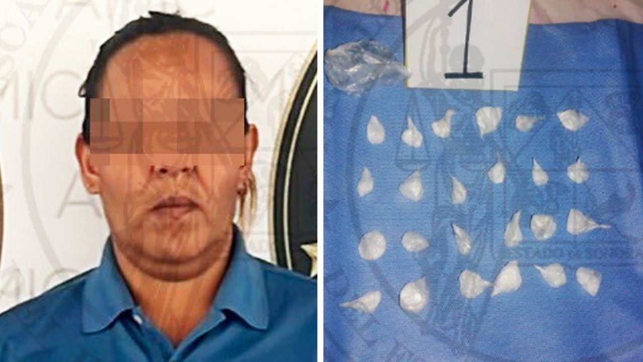 Arrestada en Hermosillo: Dora Guadalupe tenía en su posesión 24 envoltorios de ‘crystal’
