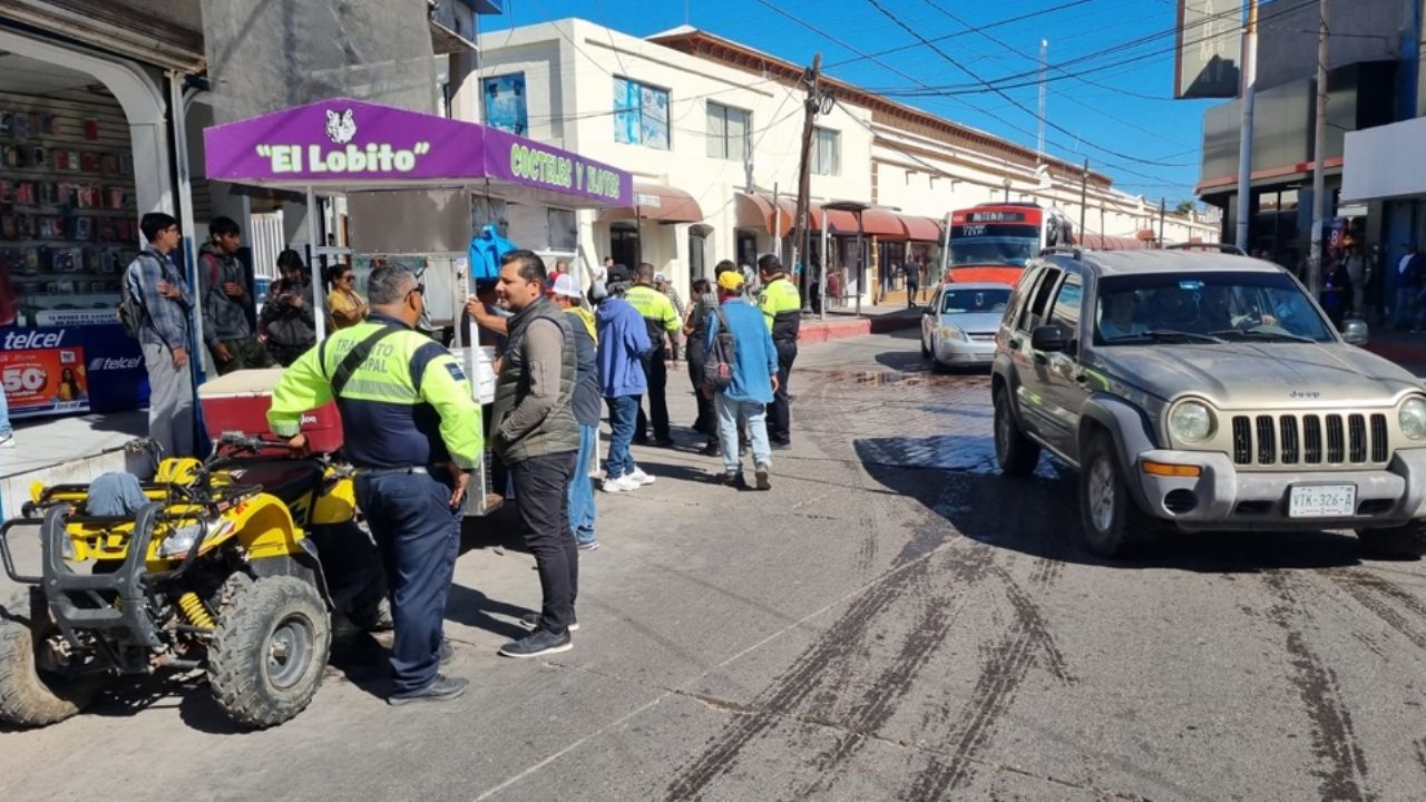 Analizan mover paradas de camiones en el Centro de Guaymas a petición de ciudadanos