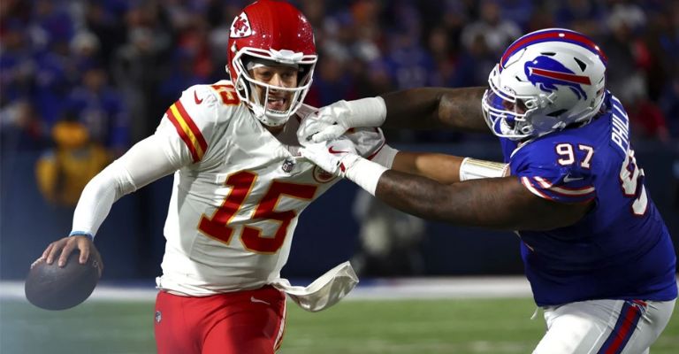 Mahomes y Kansas perdieron el invicto ante los Bills