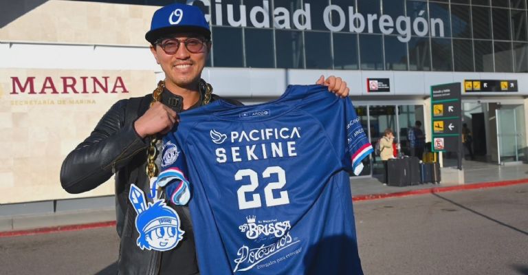 Sekine llega a los Yaquis