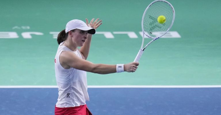 Swiatek dio positivo a un medicamento para el corazón