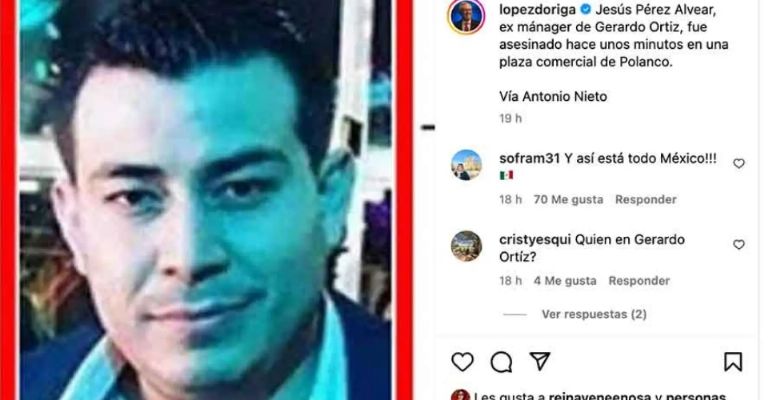 Jesús Pérez Alvear es vinculado a Ninel Conde tras ser asesinado en restaurante