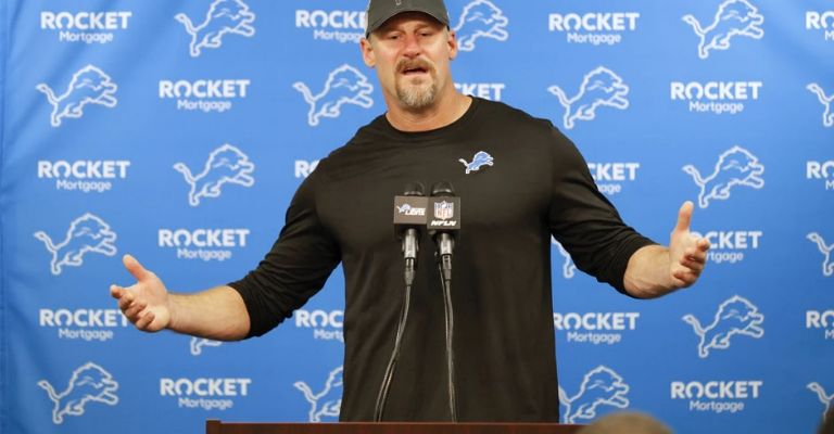 Dan Campbell tiene mucho que ver con el éxito del equipo