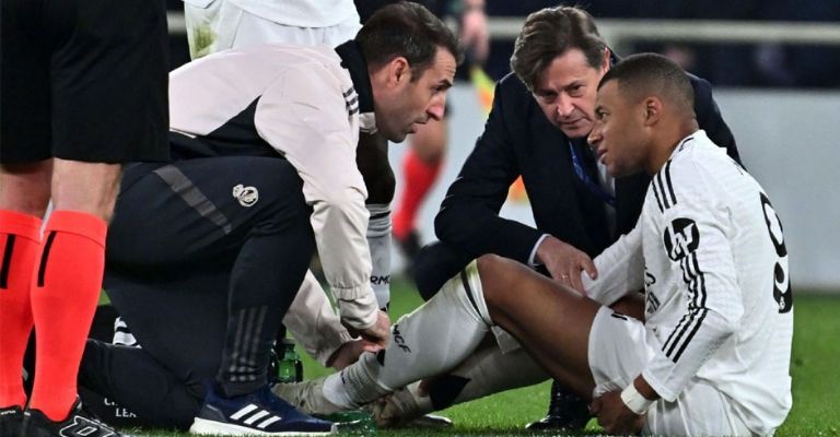 La mala noticia fue la lesión de Mbappé