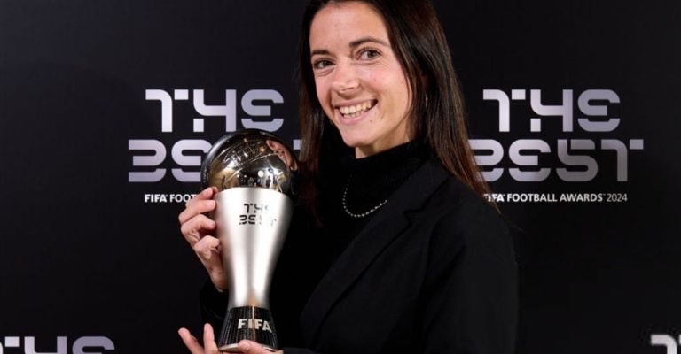 La jugadora española vuelve a ser 'The Best'