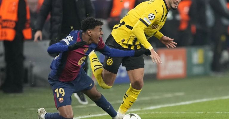 Yamal estará fuera por lesión