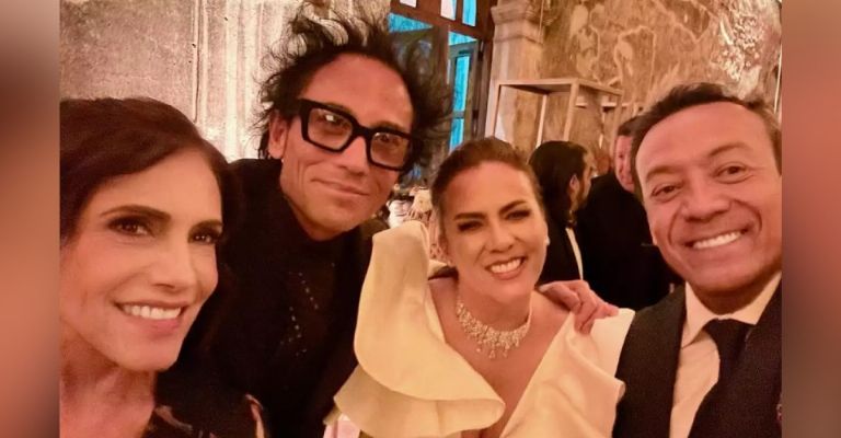 Christian Nodal con Ángela Aguilar y el resto de los famosos que impactaron con sus bodas