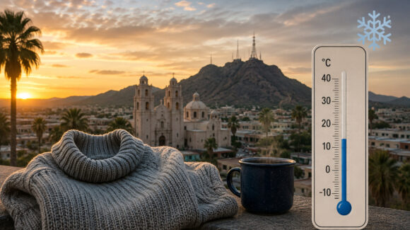 ¡Saca el suéter! Clima en Hermosillo HOY 4 de enero: SMN reporta temperaturas de 12°C