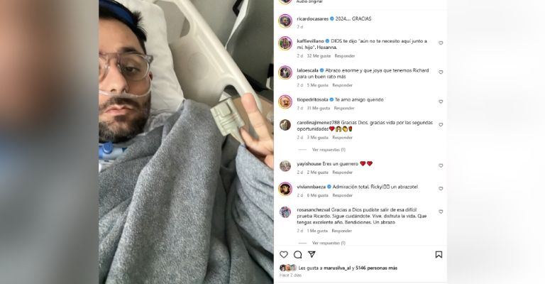 Ricardo Casares sufre dolorosa muerte tras infarto