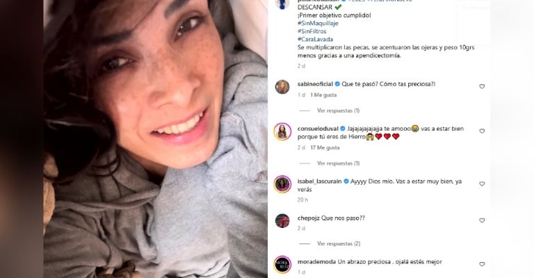 Dalilah Polanco es sometida a cirugía de emergencia