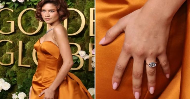 Zendaya confirmaría compromiso con Tom Holland en los Golden Globes
