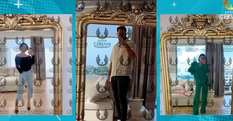 Ángela Aguilar se habría reunido con su ex, Josh Ball, en su departamento