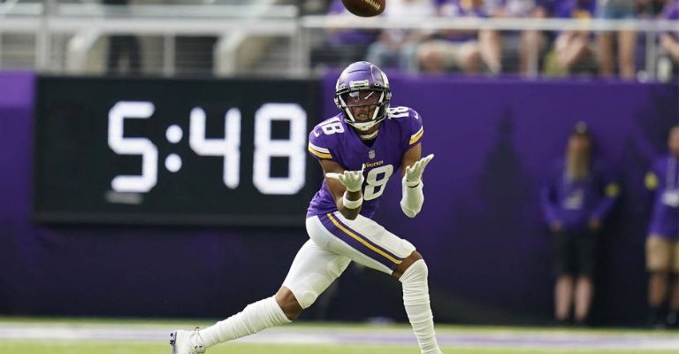 Jefferson fue pieza clave en la ofensiva de los Vikings