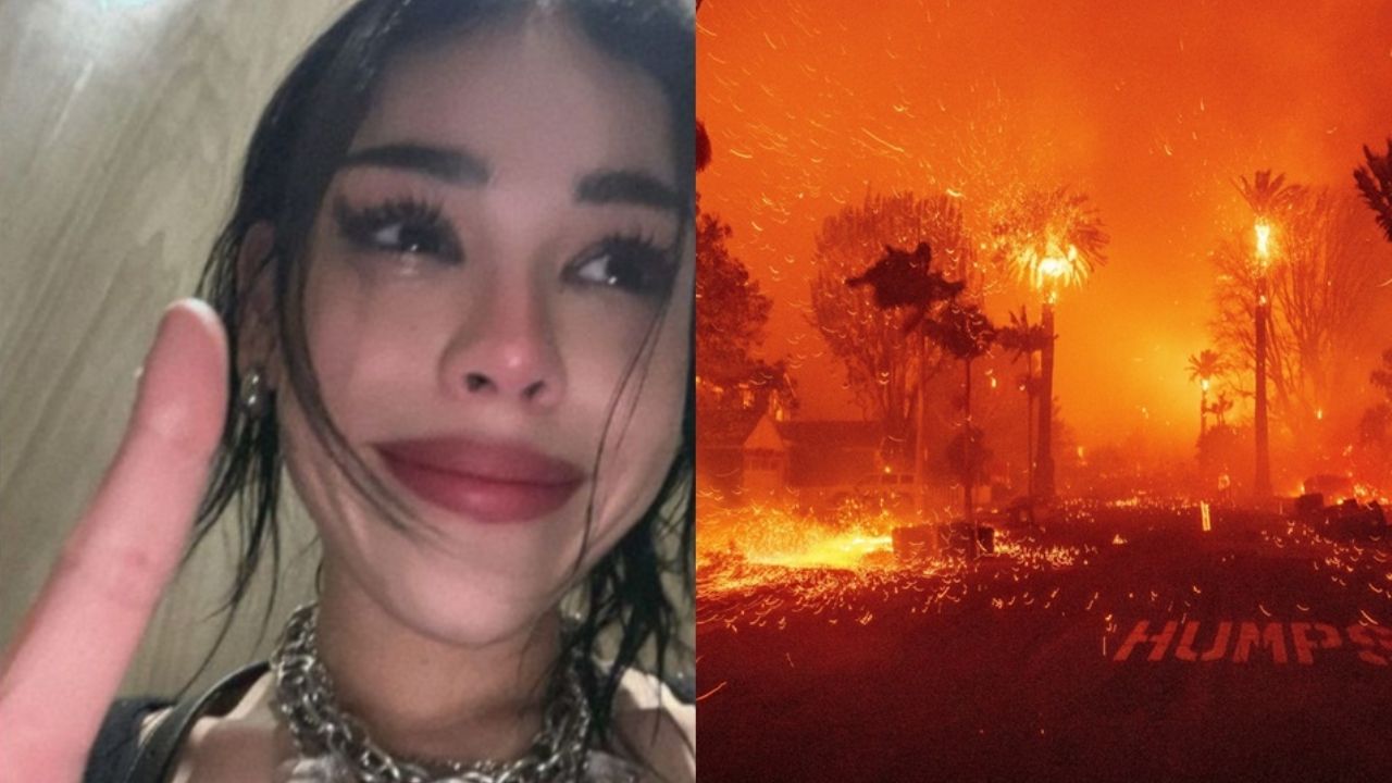 Danna Paola se solidariza con víctimas de LA