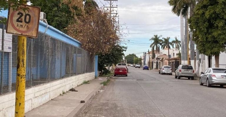 El sector carece de señalamientos de tránsito