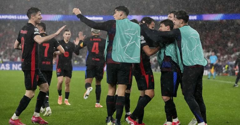 El Barcelona logró una sensacional victoria