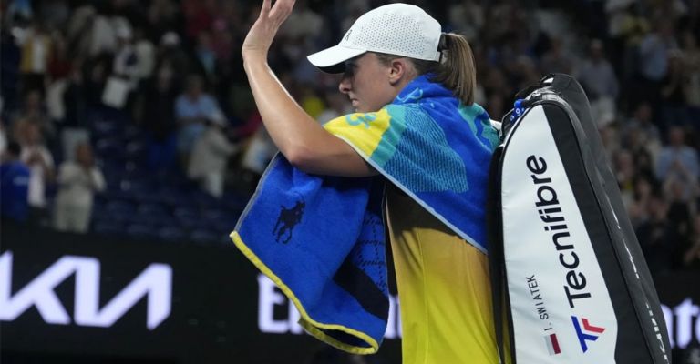 Swiatek se despide del primer Grand Slam del año