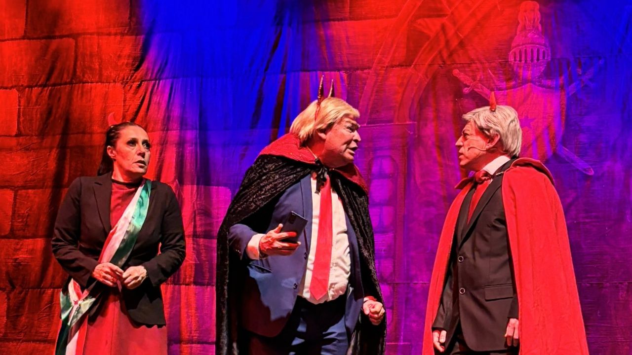 Polémica en México: Obra de teatro genera debate por representación de Claudia Sheinbaum y AMLO