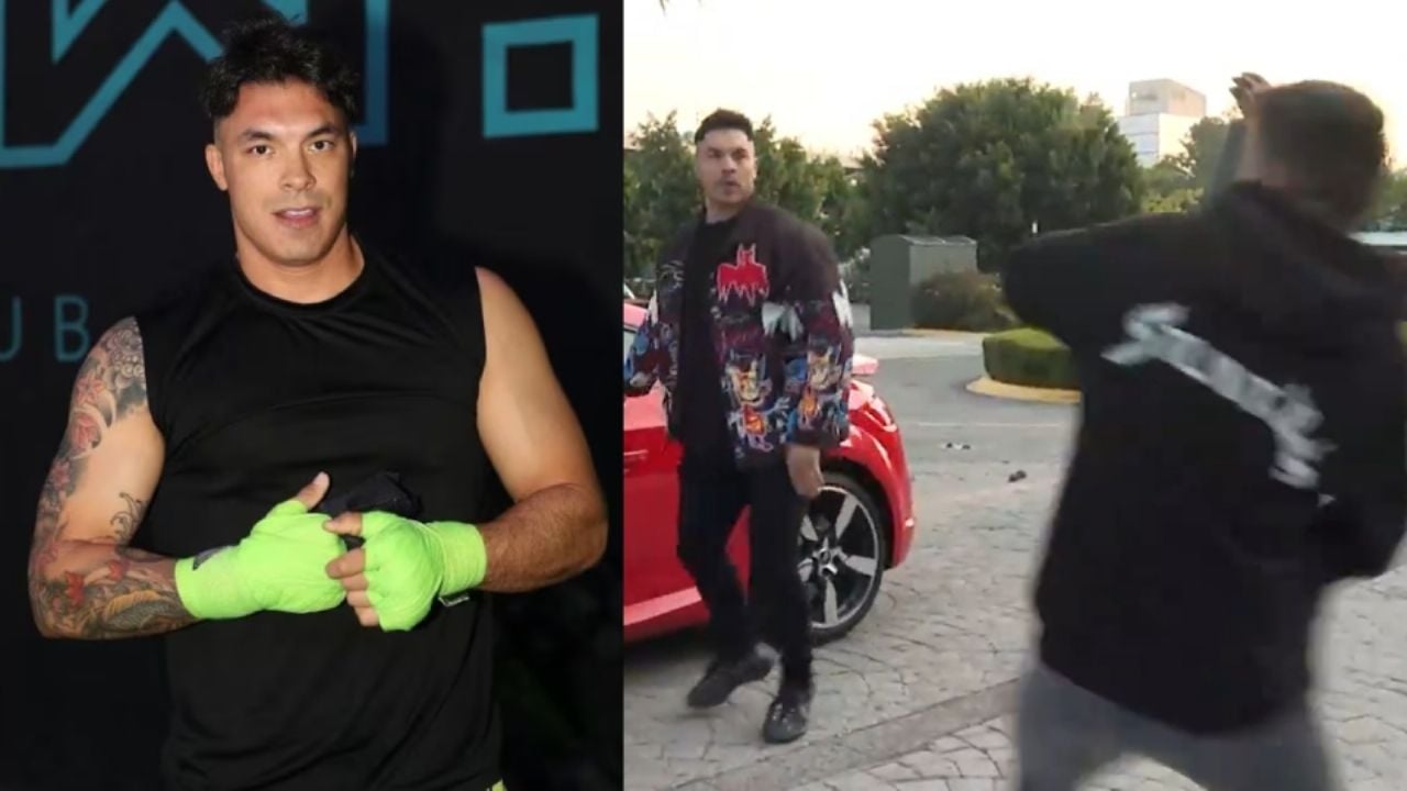 VIDEO: Jawy Méndez se ‘agarra a golpes’ con actor en estacionamiento de ‘Venga la Alegría’