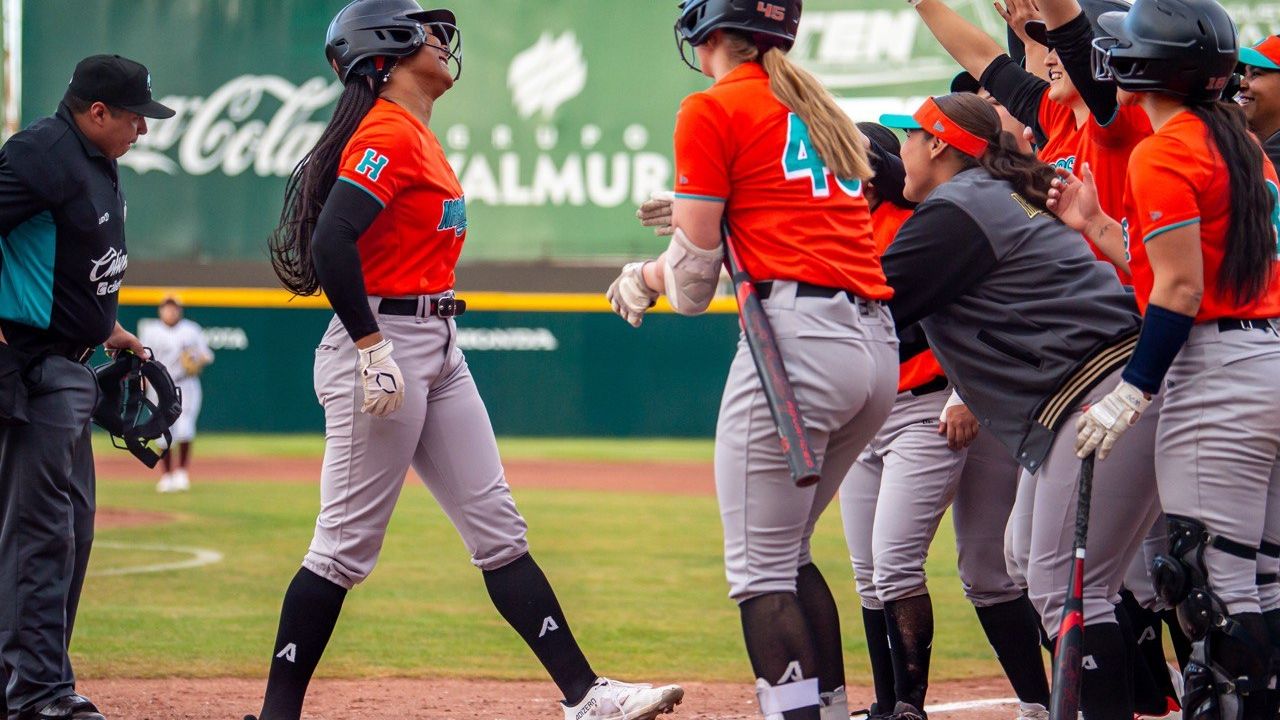Las Naranjeritas de Sonora hacen historia en la Liga Mexicana de Softbol 2025