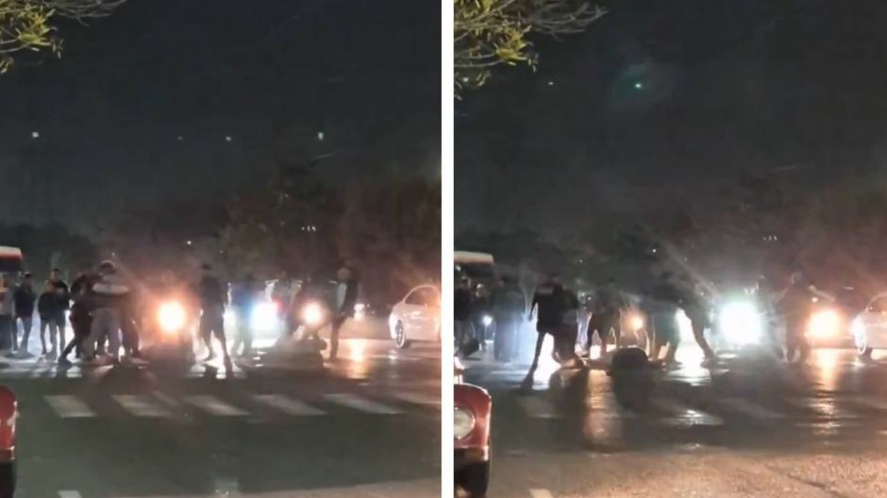 VIDEO: Aficionados de Rayados agreden brutalmente a un padre y a su hijo menor de edad