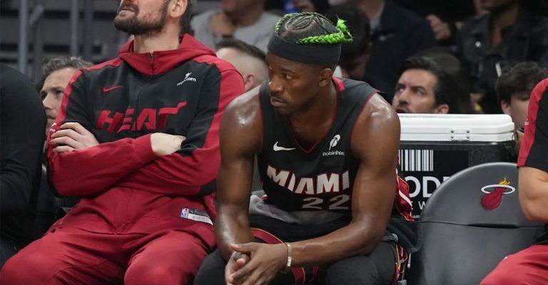 Butler casi no ha tenido participación con el Heat