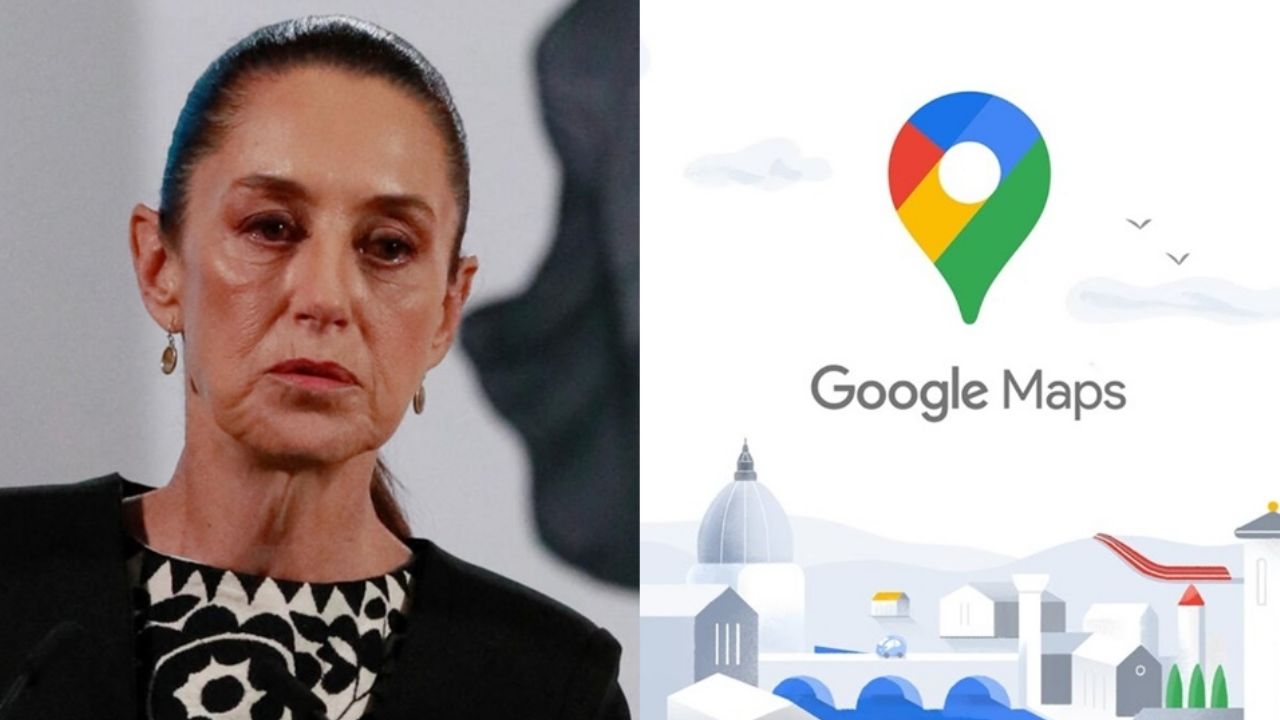Claudia Sheinbaum enviará carta a Google Maps por el cambio de nombre del Golfo de México