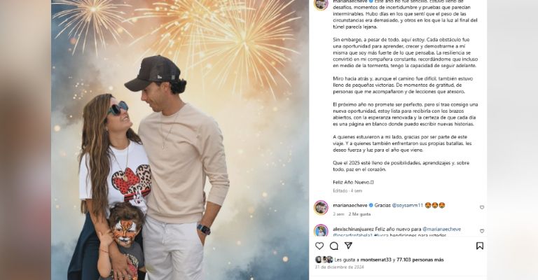 Mariana Echeverría anuncia su embarazo tras perder cuatro hijos