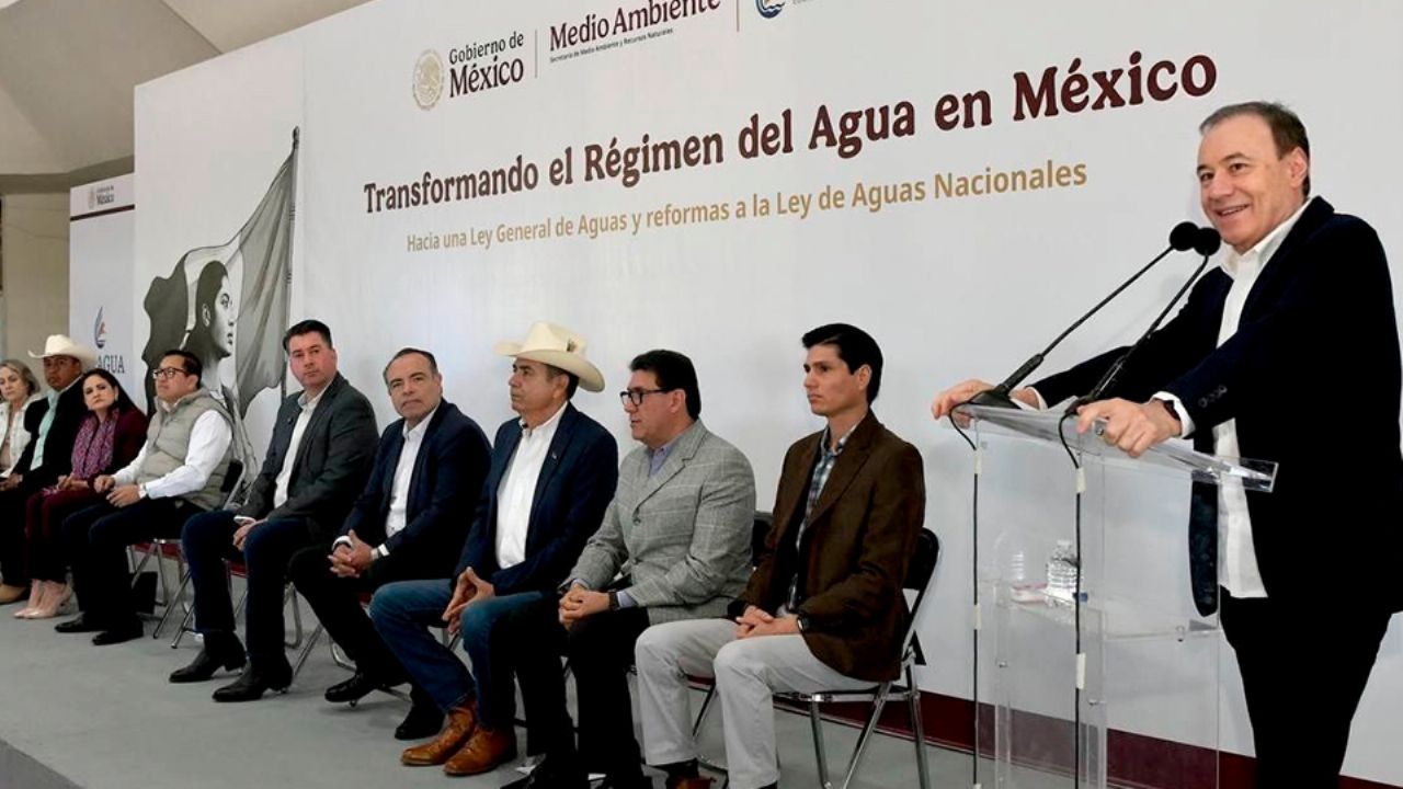 Alfonso Durazo advierte del problema hídrico en Sonora; llama a la buena administración