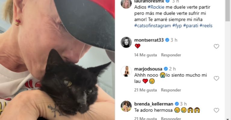 Laura Flores llora por terrible muerte y comparte video de su agonía que estremece a Televisa