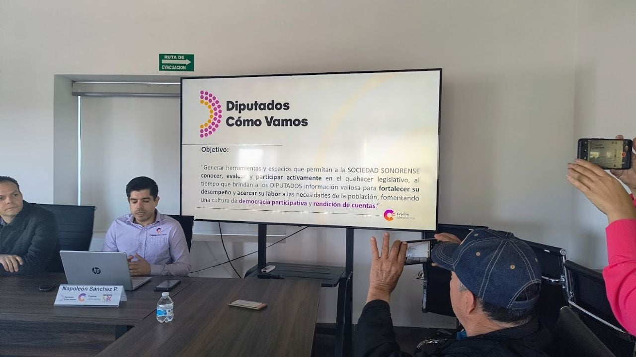 La asociación Cajeme cómo Vamos lanza el proyecto denominado ‘Diputados cómo Vamos’