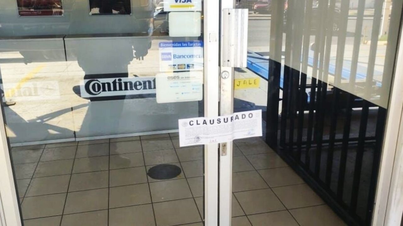 Tres llanteras son clausuradas en Guaymas; presentaban irregularidades en permisos