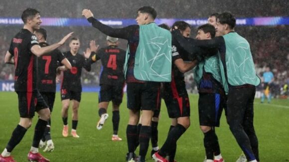 Épica remontada del Barcelona para derrotar al Benfica en la Champions League