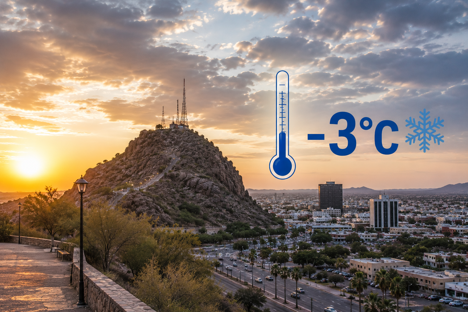Clima en Sonora HOY 11 de enero: ¡Usa el suéter! Conagua advierte temperaturas de -3°C