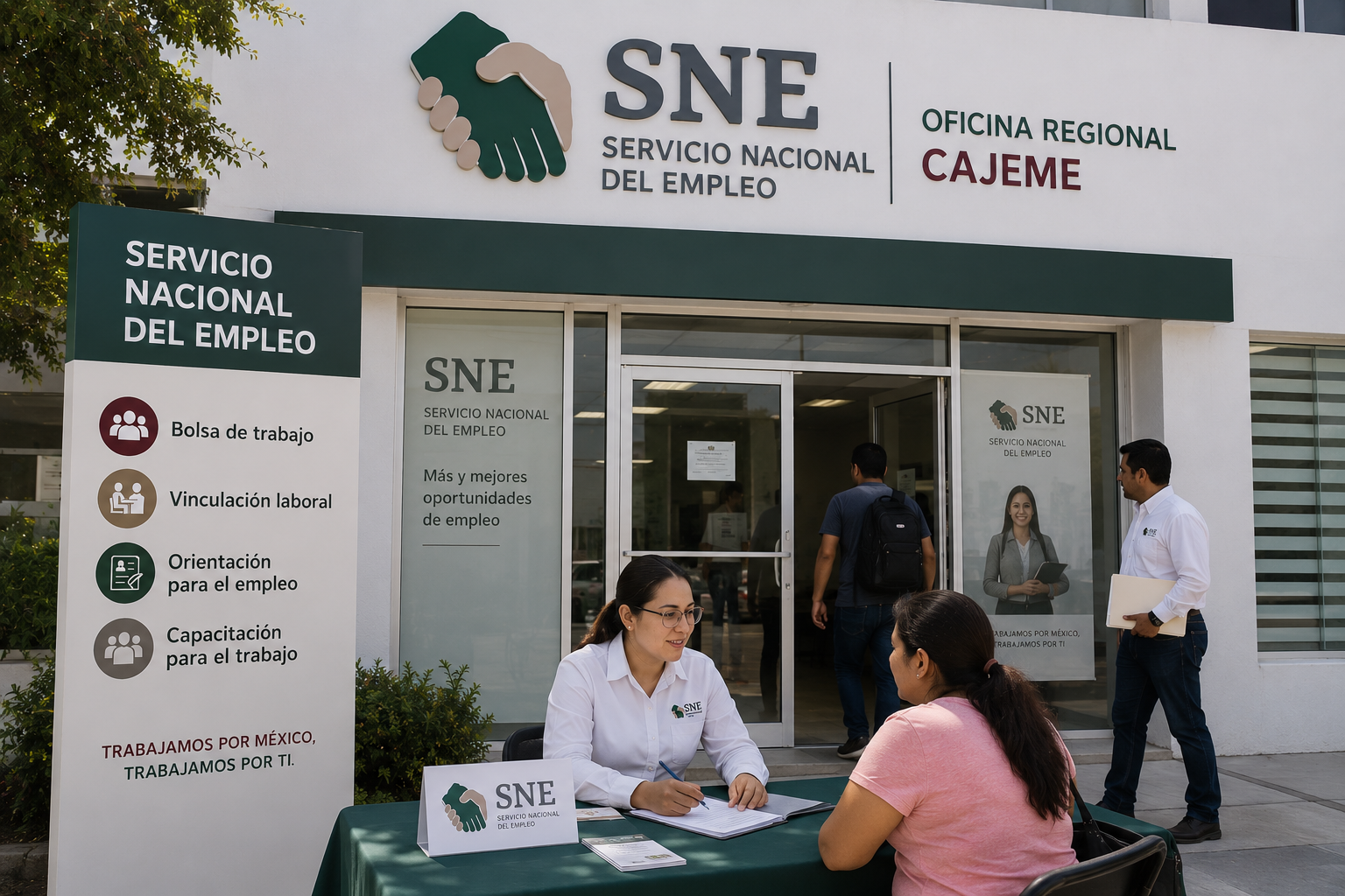 Entre 200 y 300 vacantes ofrece el Servicio Nacional del Empleo en Cajeme