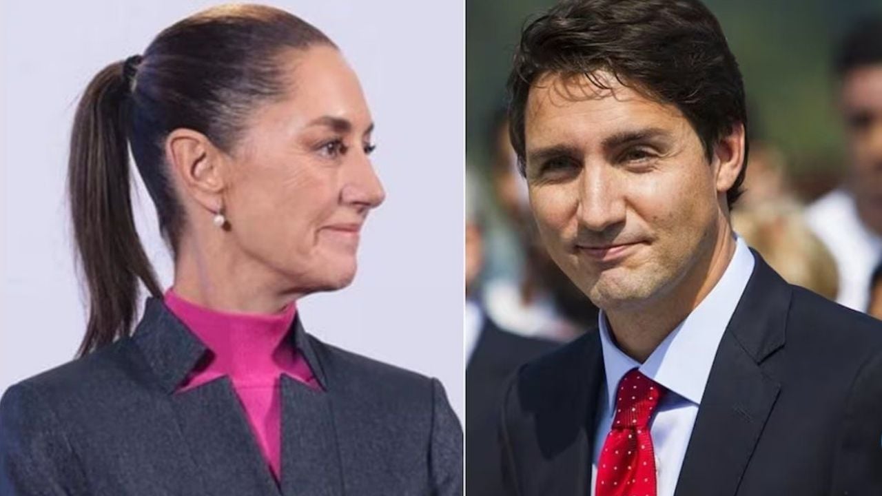 Sheinbaum responde a Justin Trudeau: Designar terroristas a cárteles “no ayuda”