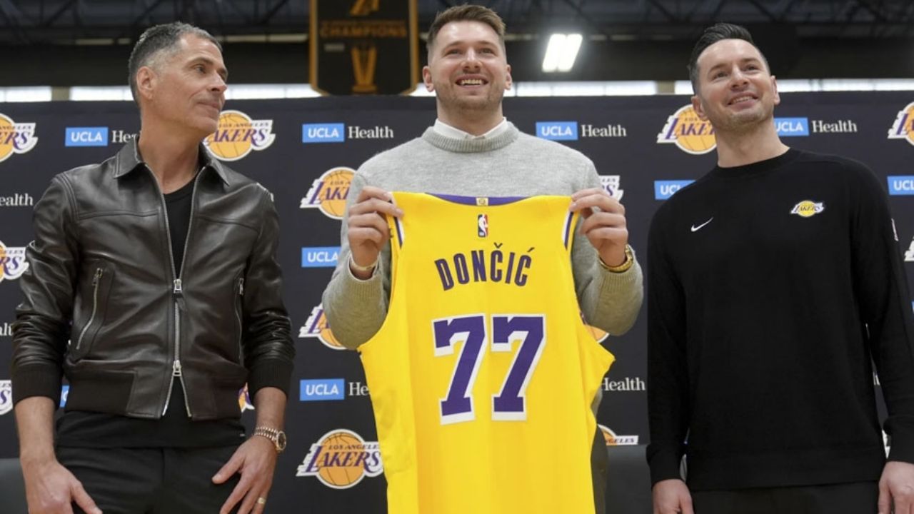 Doncic afirma que es un “sueño hecho realidad” jugar junto a LeBron James