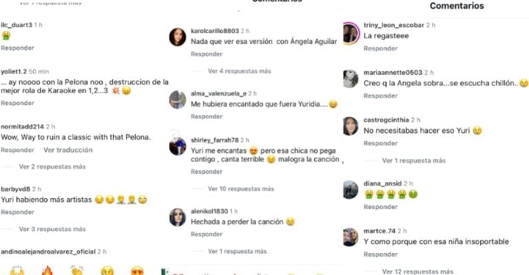 Yuri es criticada por su dueto con Ángela Aguilar