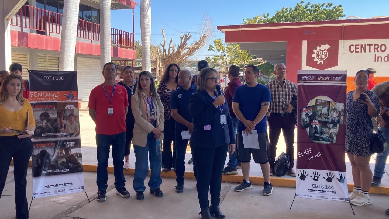Ciudad Obregón: Cbtis 188 inicia la campaña ‘El fentanilo mata’