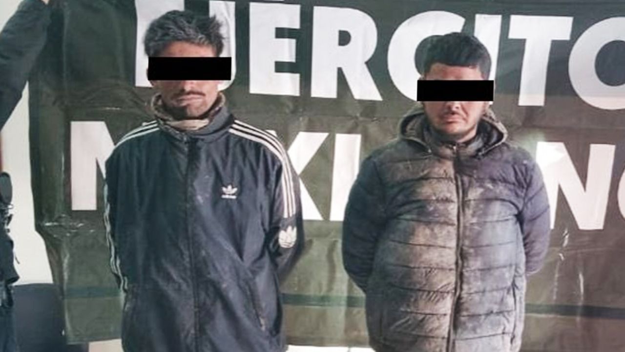 Detienen a dos sujetos en el Valle del Yaqui; viajaban en moto robada en Ciudad Obregón