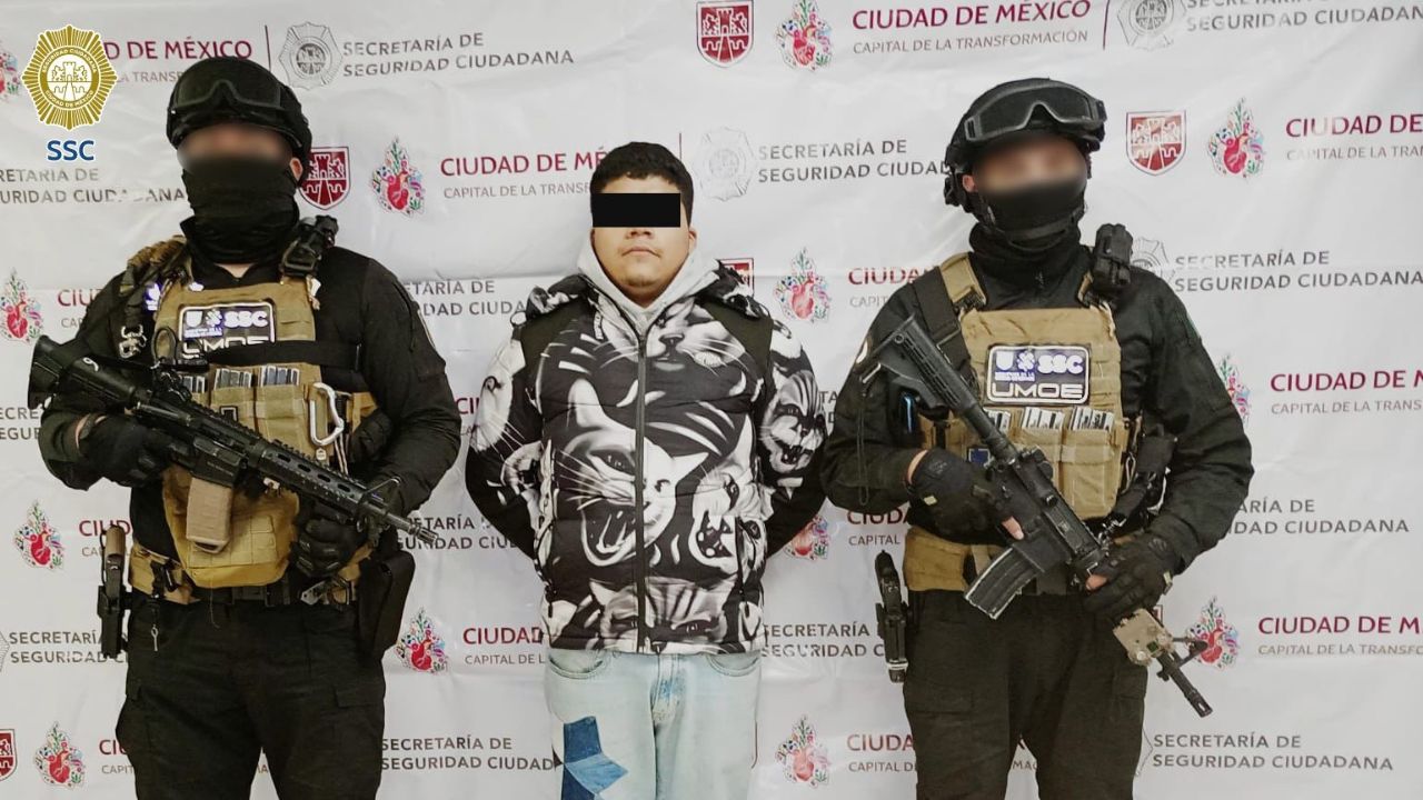 Golpe a la Unión Tepito: Cae ‘El Coffe’, operador de primer nivel de la organización