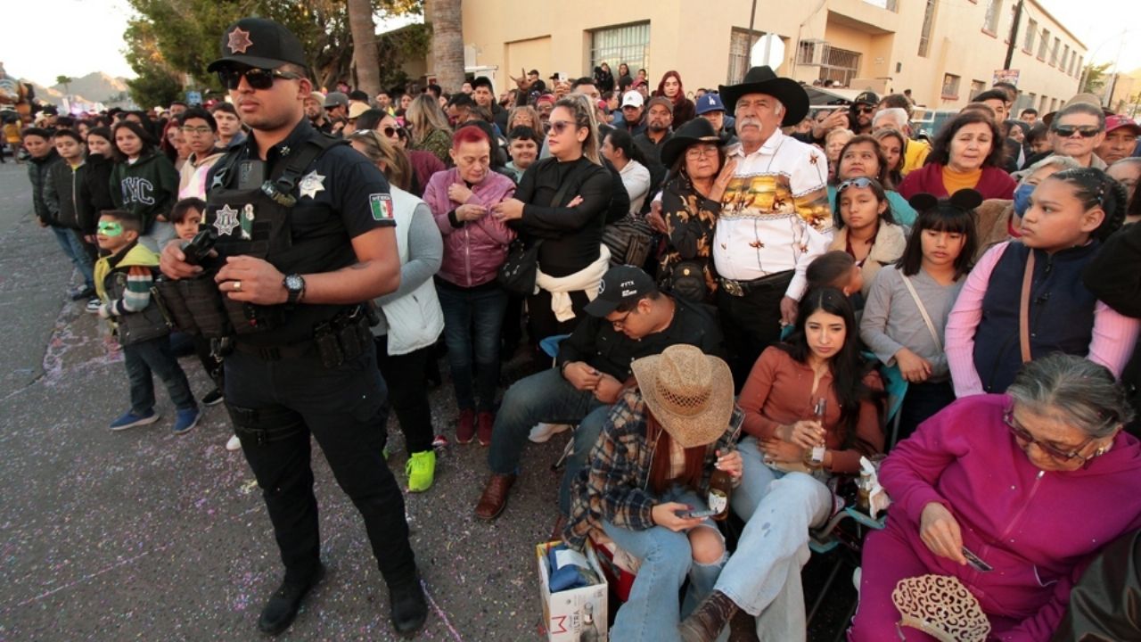 El Carnaval de Guaymas 2025 contará con un operativo de seguridad de 500 elementos